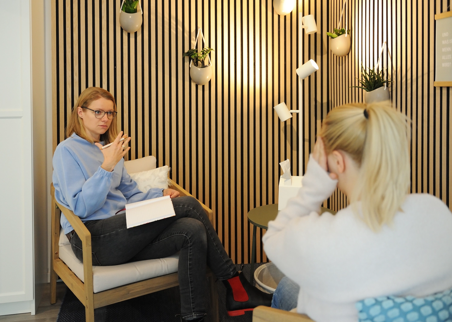 Klänhardt – Psychotherapiepraxis – Gespräch mit einem Klienten